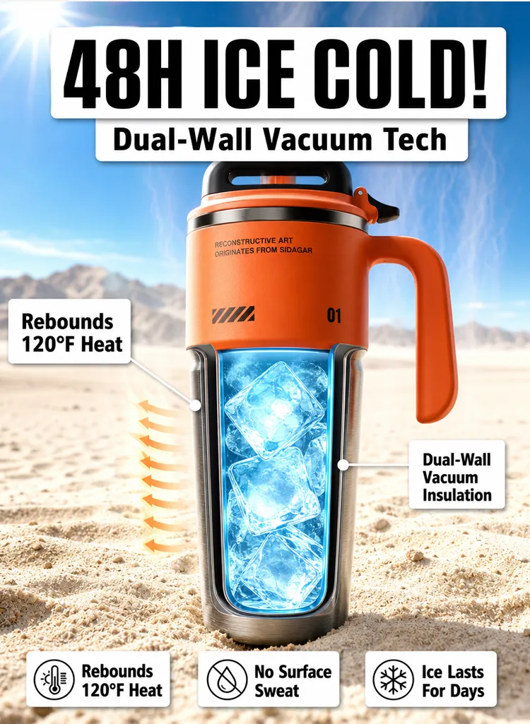 The Ultimate Hydration Upgrade: 24-Hour Ice Cold, 12-Hour Pi