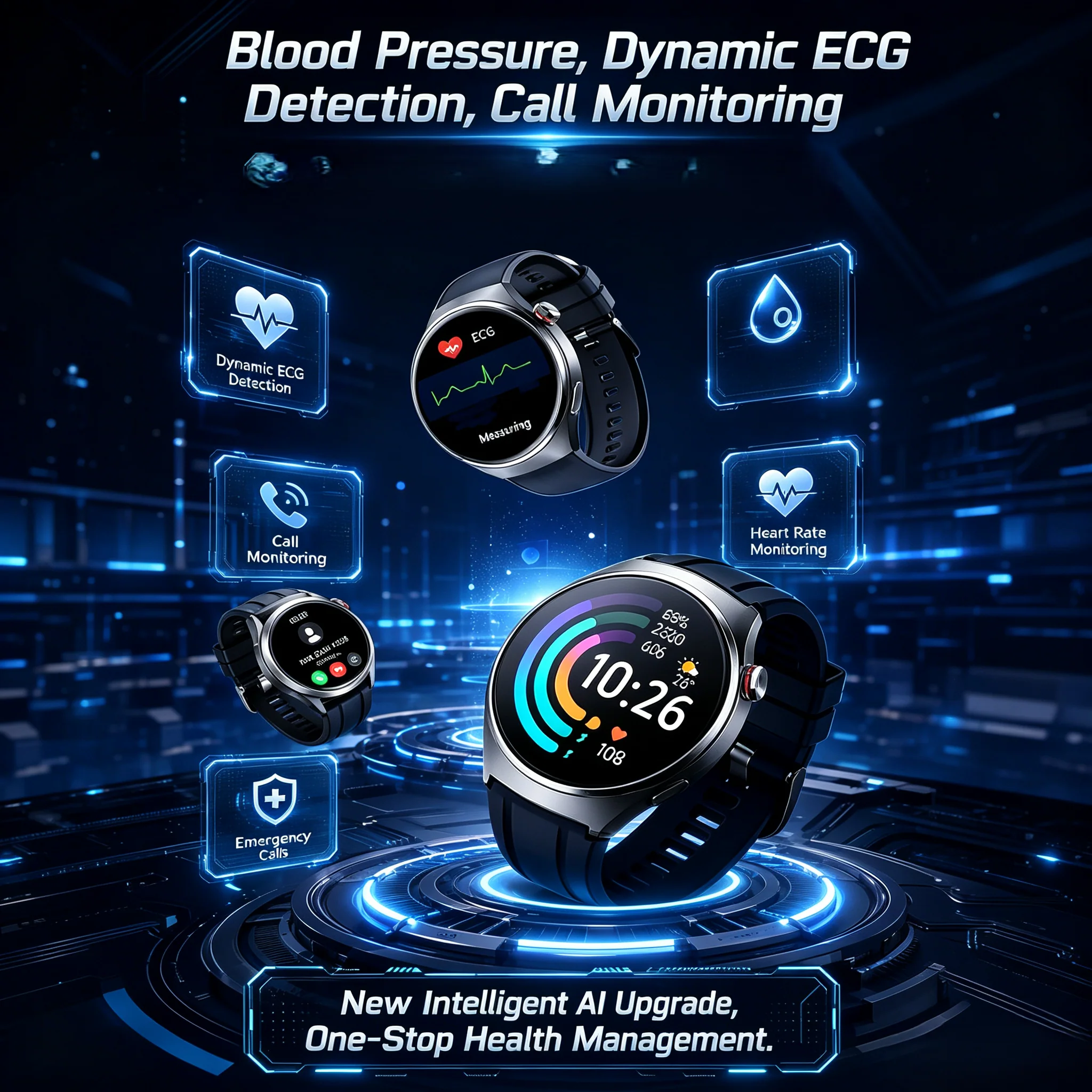 🔥Limited Time 50% OFF❤️Flagship Smartwatch for Health Protec