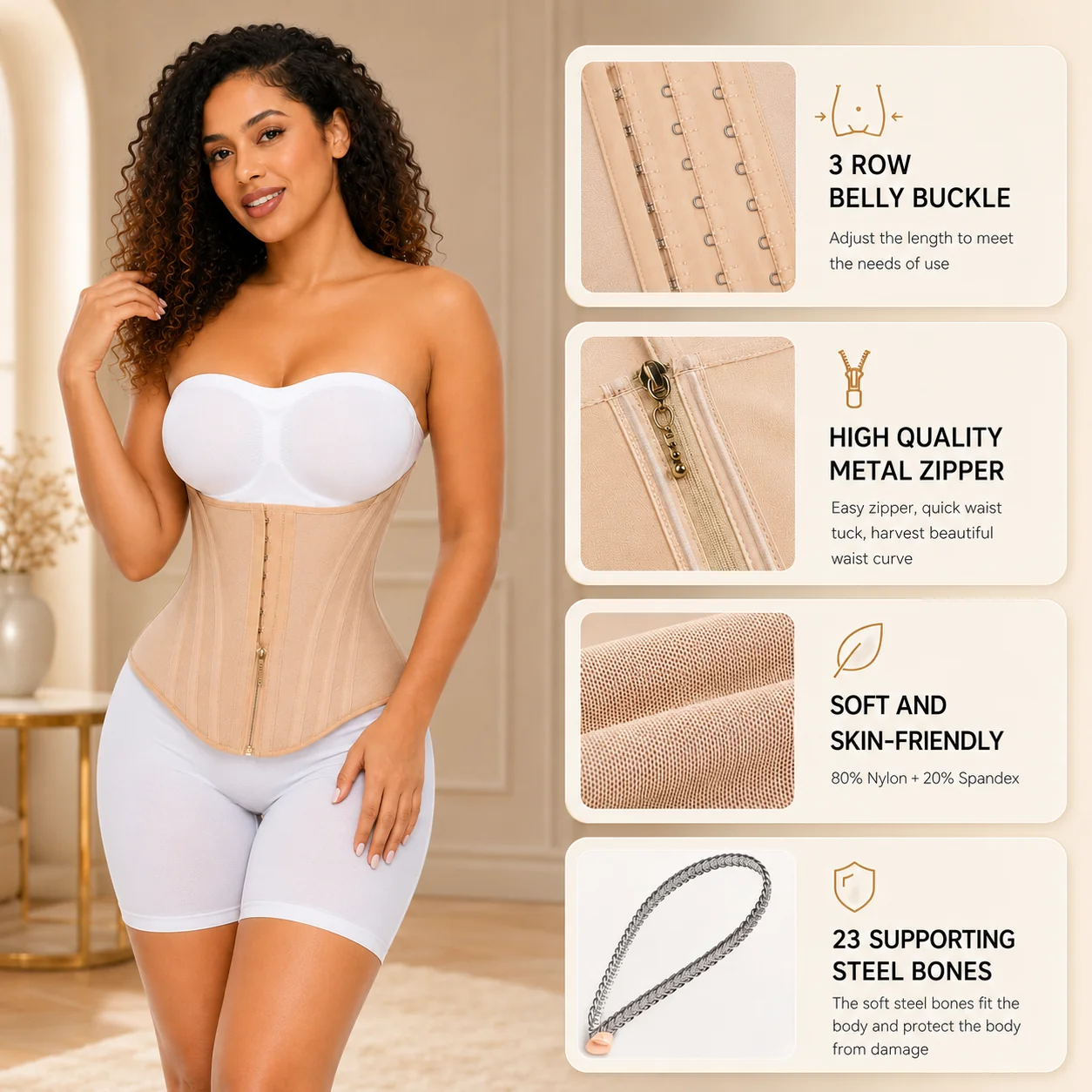 🔥Waist Shapewear for Women Corset Sport Workout Belly Band G