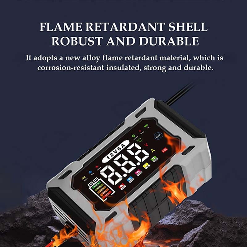 🔌🚗12V/24V Smart Battery Charger, Maintainer & Trickle Charge