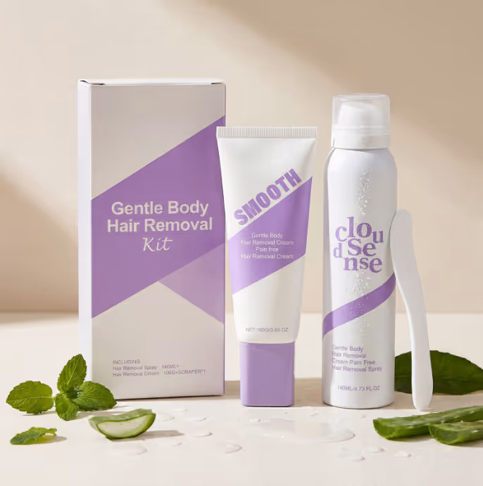 Bikini Pain-Free Hair Removal Cream for Sensitive Skin,Gentl