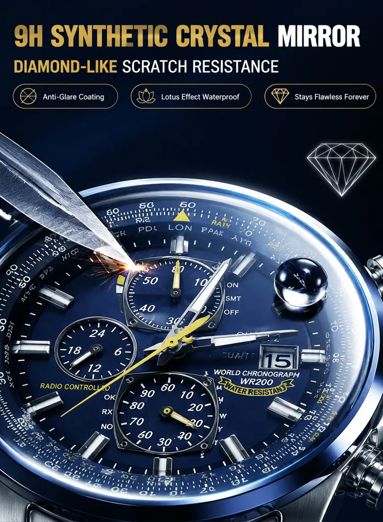 ⌚ Swiss Pilot Watch｜Authentic Swiss‑handcrafted, microscope‑