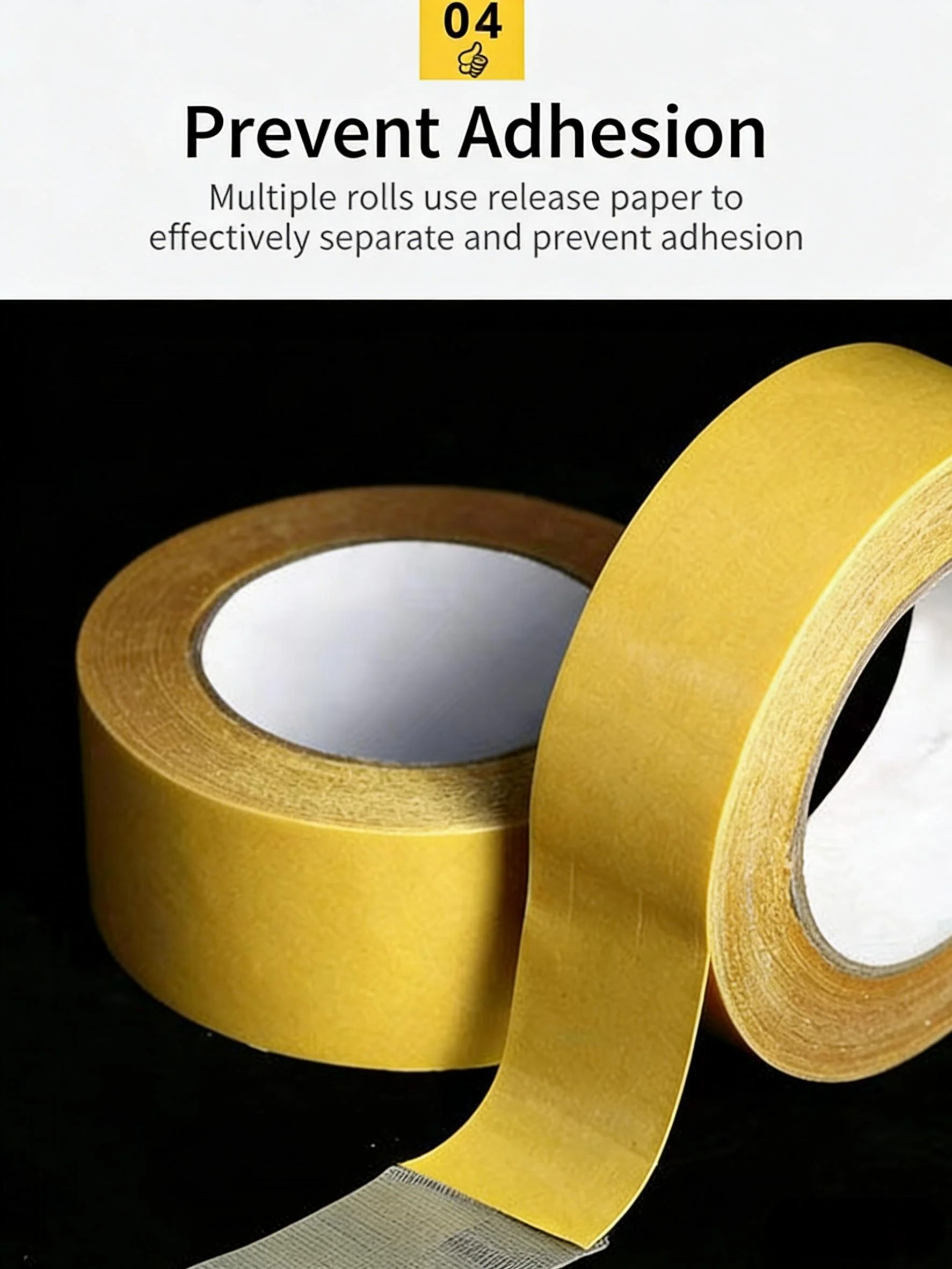 Heavy Duty Double Sided Mesh Tape - Industrial Strength Adhe