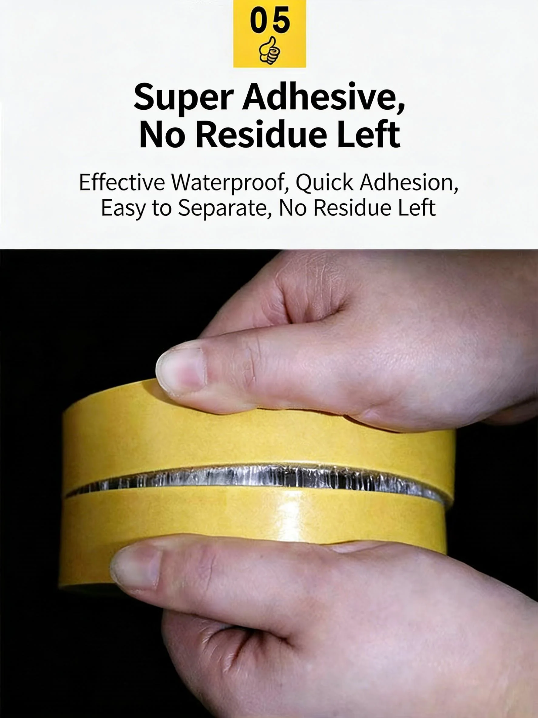 Heavy Duty Double Sided Mesh Tape - Industrial Strength Adhe