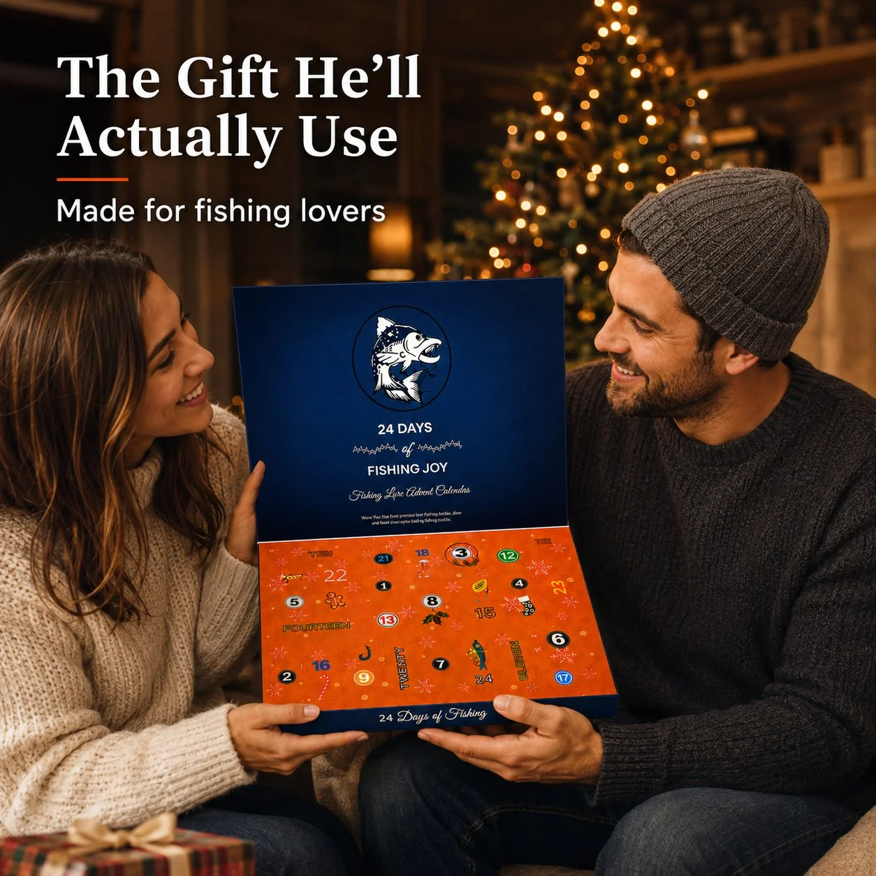 🎣🎄 Christmas Fishing Lures Advent Calendar – Limited Release