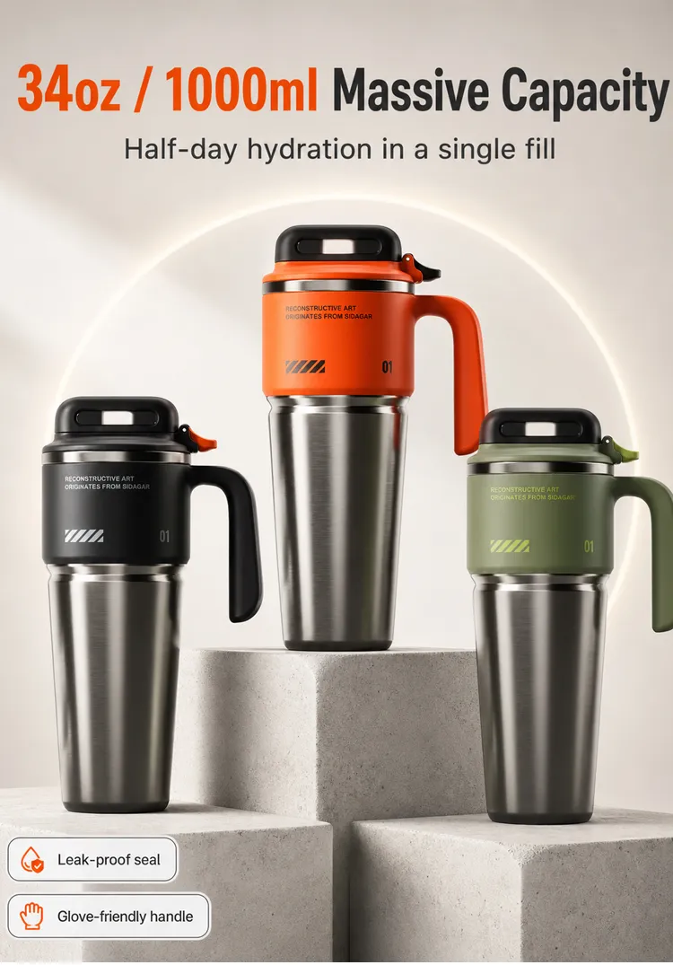 The Ultimate Hydration Upgrade: 24-Hour Ice Cold, 12-Hour Pi
